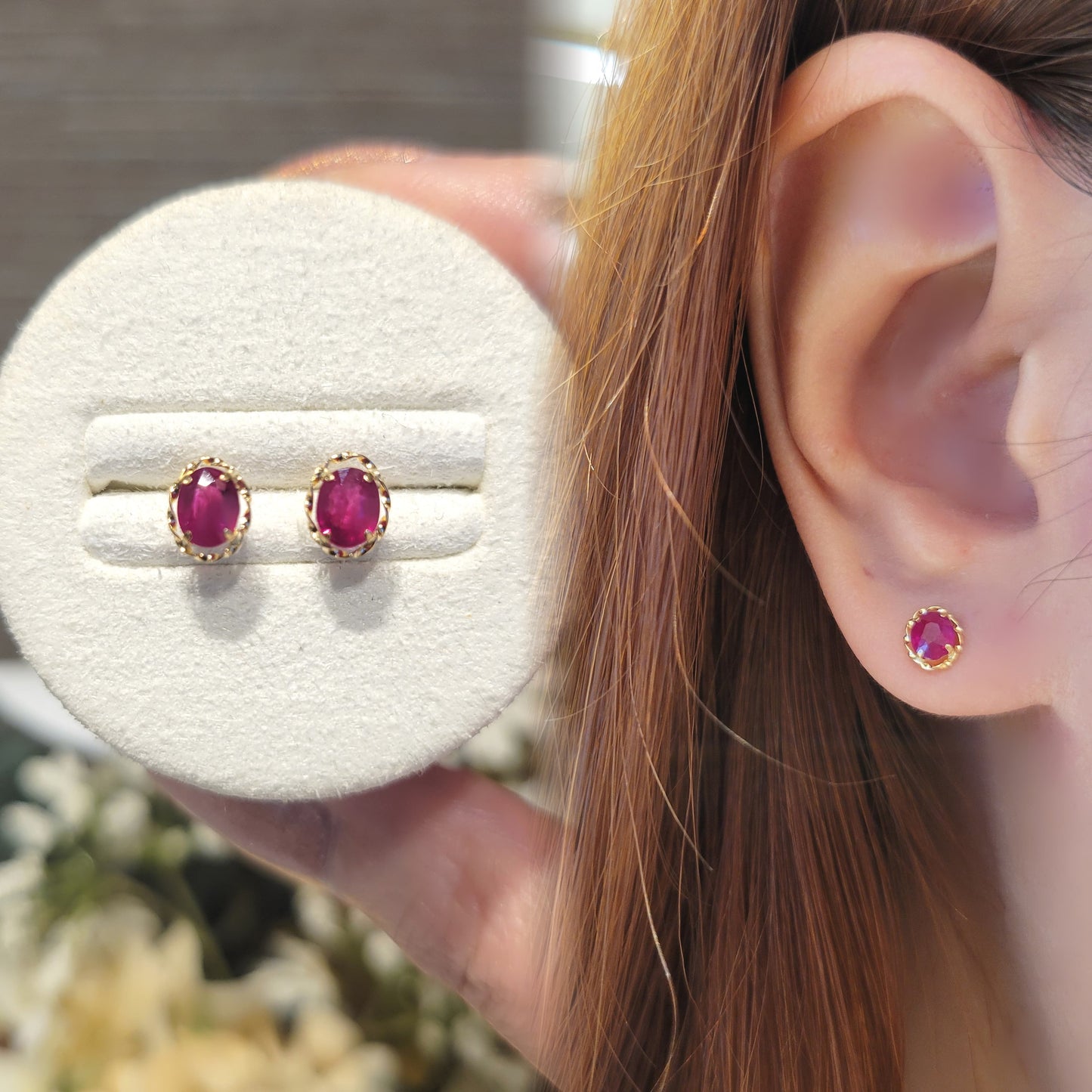 Ruby 0.56ct K18